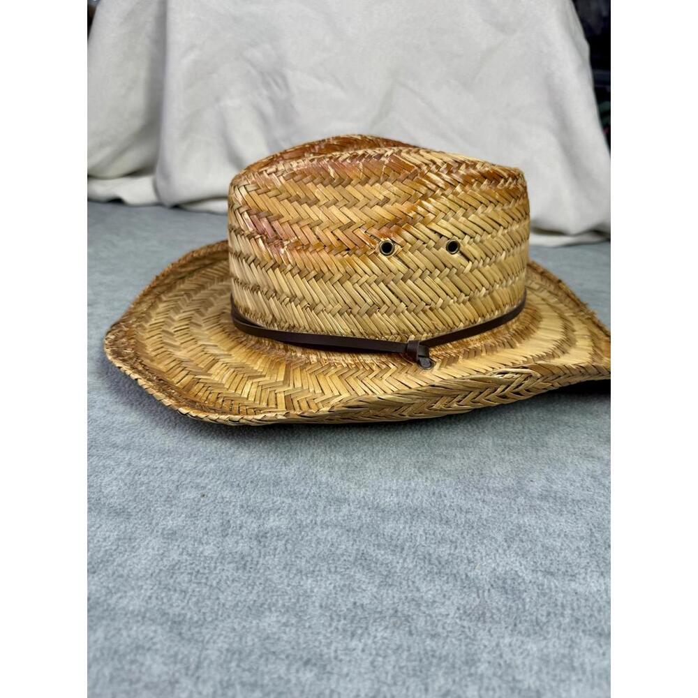 straw cowboy hat western summer sun hat broner‎ straw hat